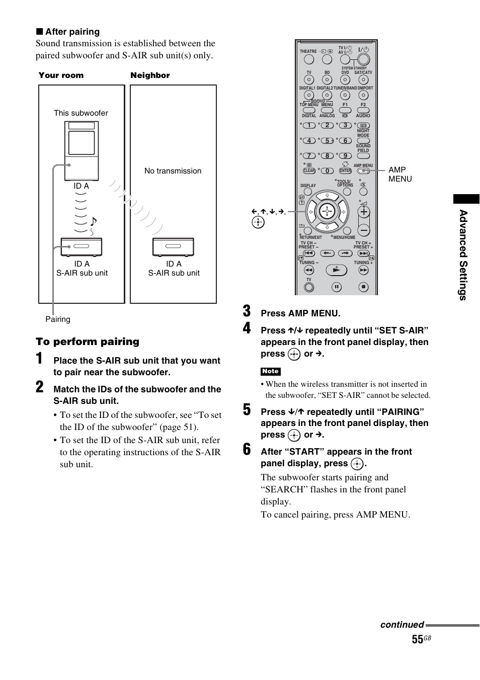 Sony HT-FS3 User Manual | Page 55 / 68