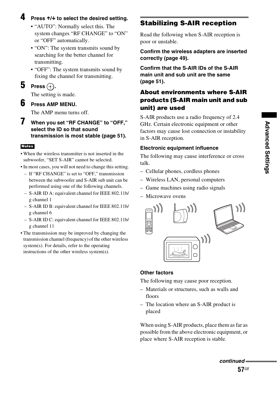 Sony HT-FS3 User Manual | Page 57 / 68