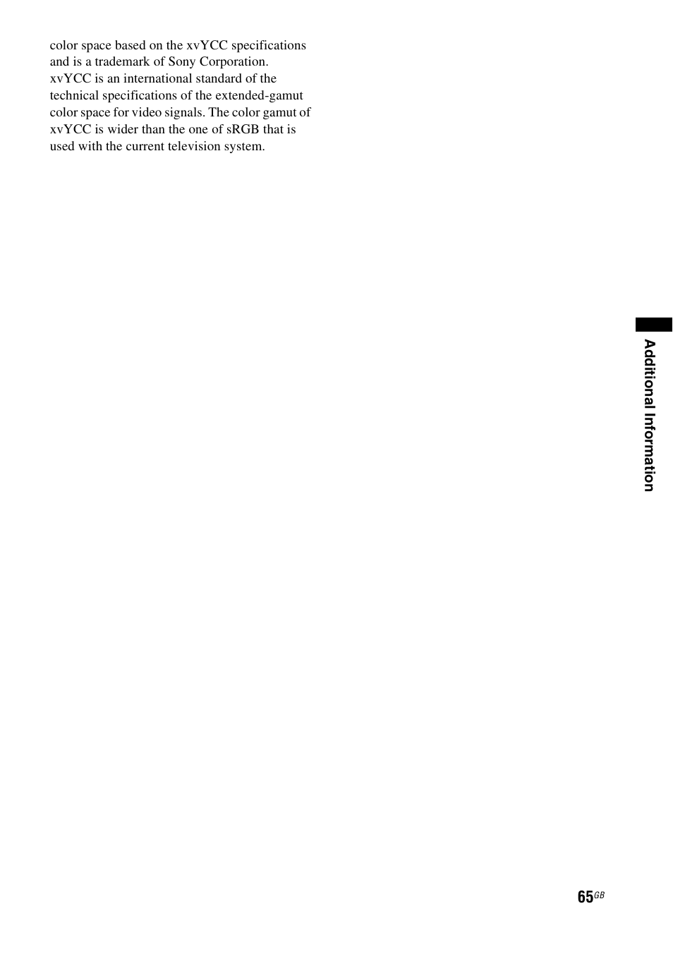 Sony HT-FS3 User Manual | Page 65 / 68
