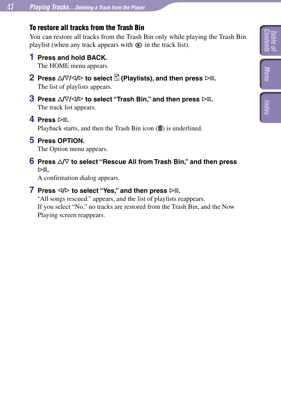 Sony NW-A3000 Series User Manual | Page 43 / 109