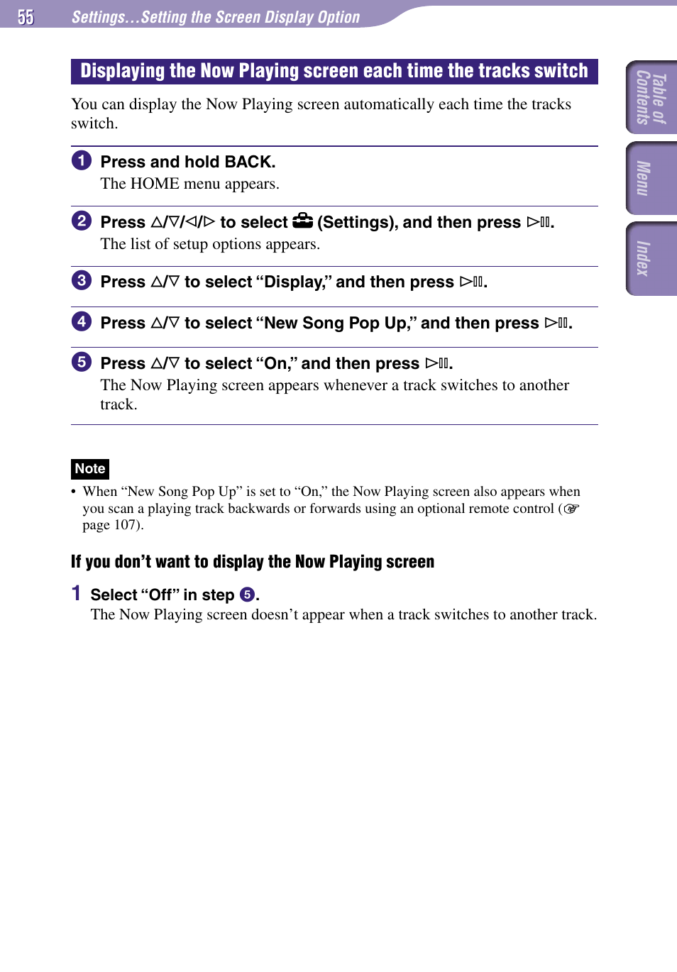 Sony NW-A3000 Series User Manual | Page 55 / 109