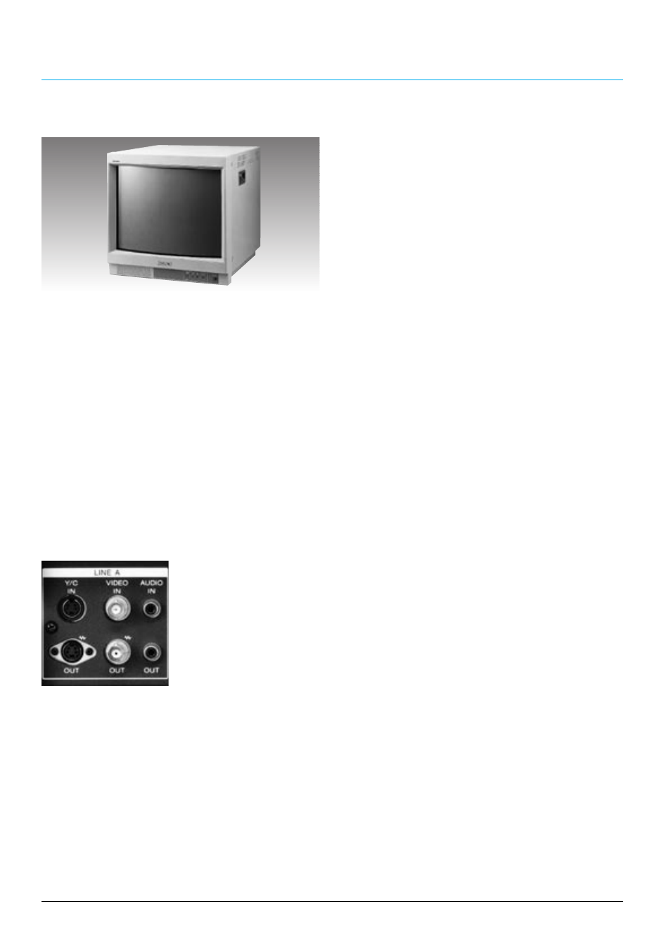 Colour video monitors | Sony CCTV Systems User Manual | Page 21 / 75