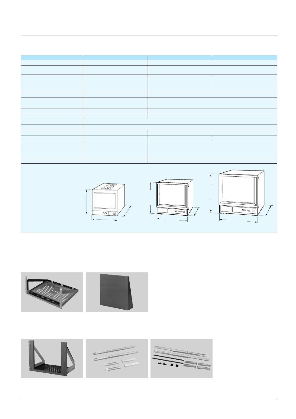Colour video monitors, Specifications, Mb-507 | Mb-509, Mb-502b, Slr-102, Slr-103a | Sony CCTV Systems User Manual | Page 22 / 75