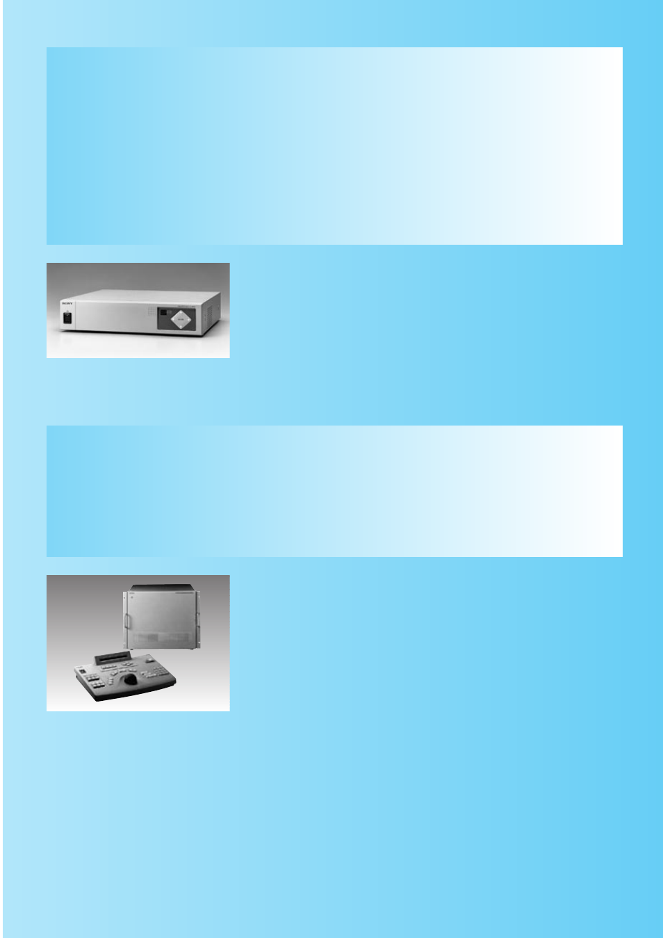 Monitoring codecs and system controller, Quick reference | Sony CCTV Systems User Manual | Page 53 / 75