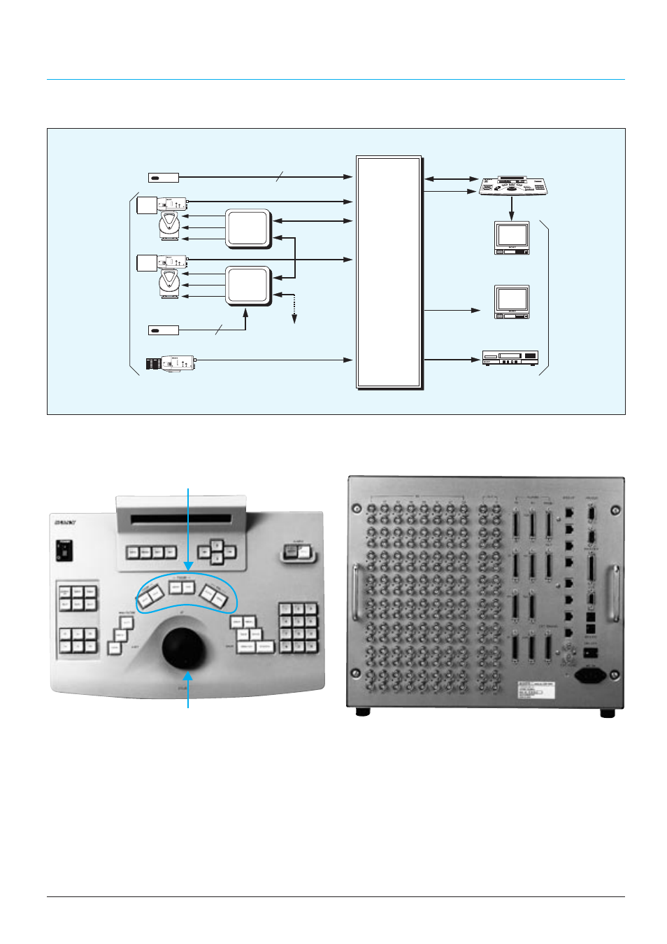 System controller, Cps-5000e typical system | Sony CCTV Systems User Manual | Page 57 / 75