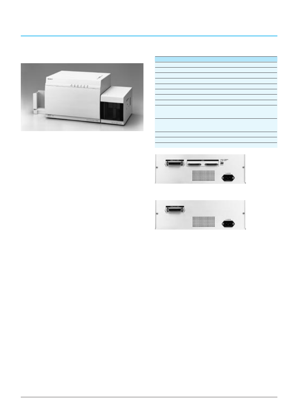 Digital colour printer, Supplied accessories, Optional accessories | Specifications, 95/98 and windows nt | Sony CCTV Systems User Manual | Page 67 / 75