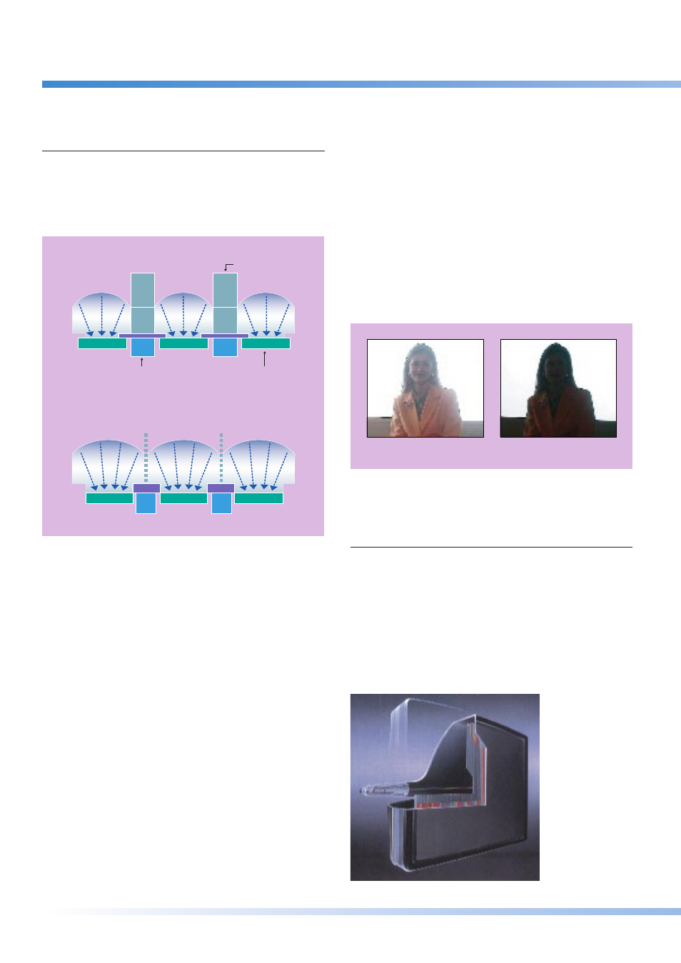 Sony camera, monitor and time-lapsevcr, Monitor technology, Camera technologies | Sony CCTV Systems User Manual | Page 7 / 75