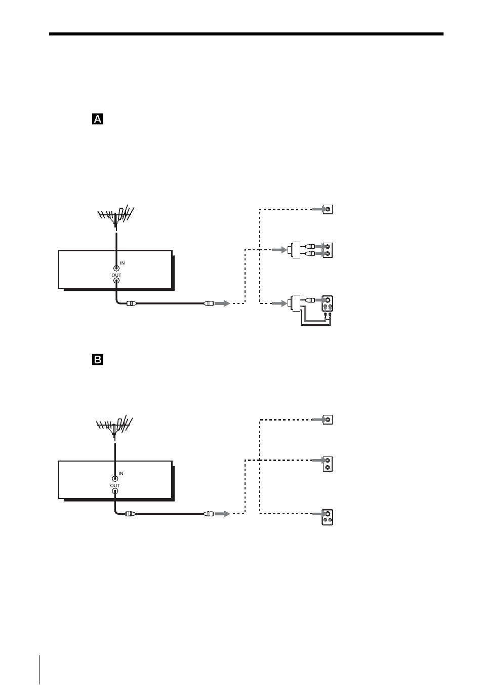 Es 12 an, Hookup 1 (plug and play) antenna hookup | Sony SLV-D251P User Manual | Page 12 / 116