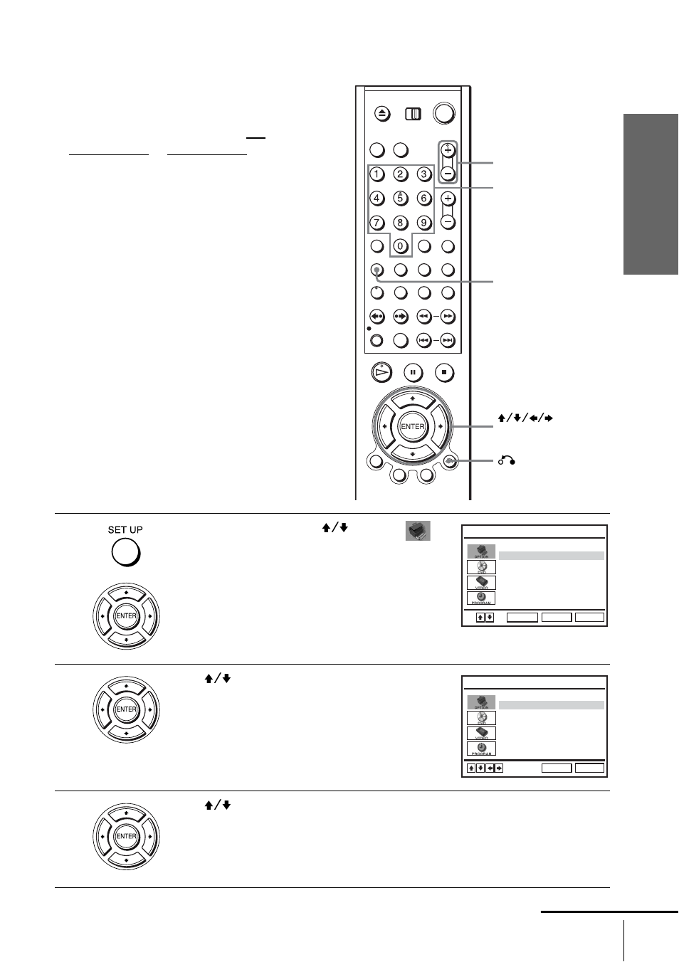 Presetting/disabling channels manually | Sony SLV-D251P User Manual | Page 25 / 116