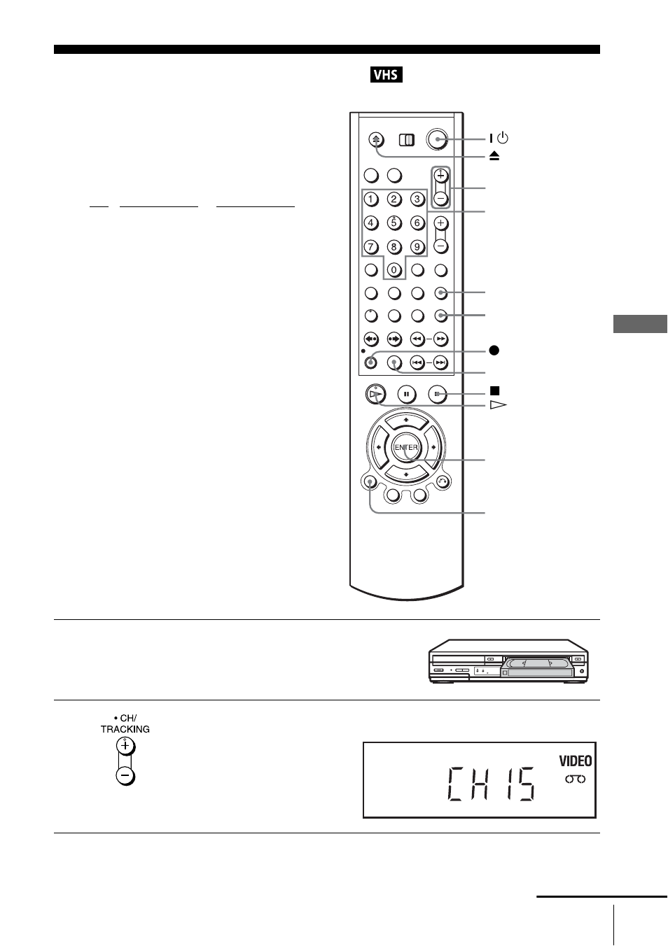 Recording tv programs | Sony SLV-D251P User Manual | Page 39 / 116