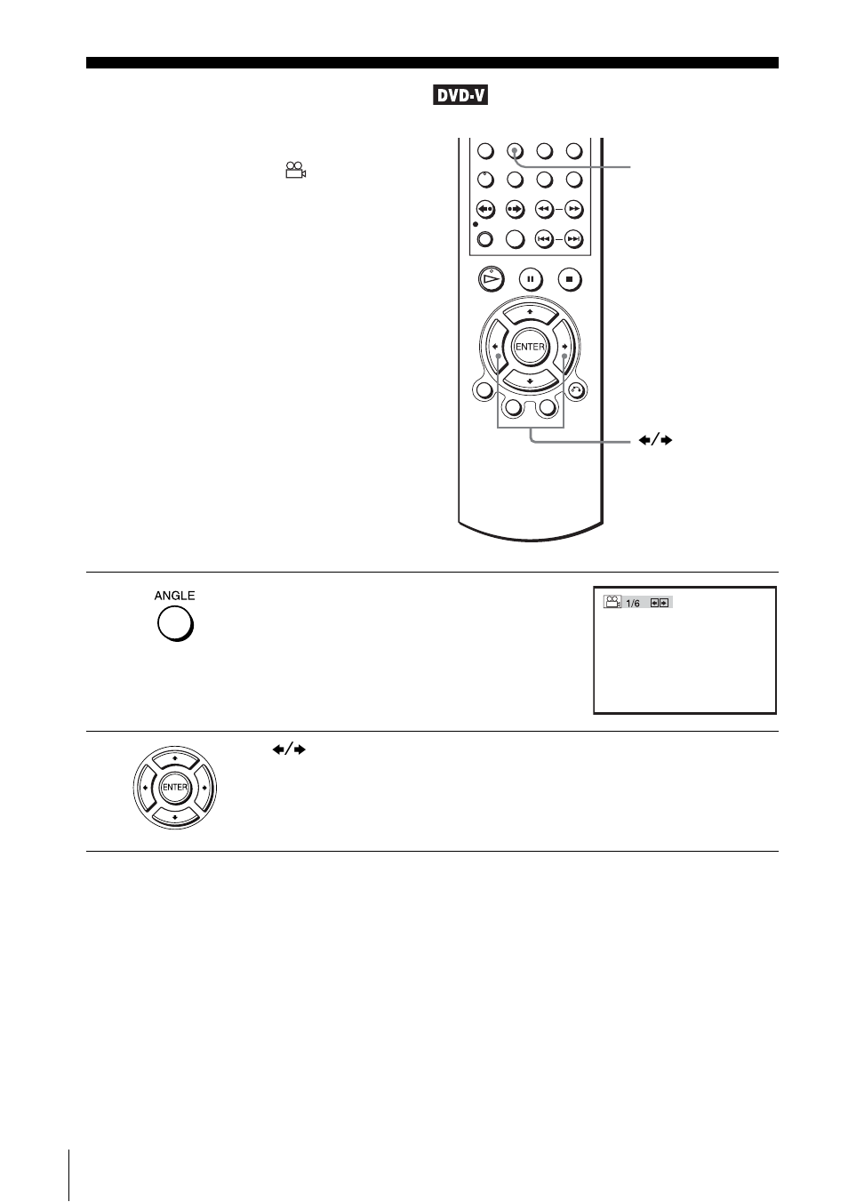 Changing the angles | Sony SLV-D251P User Manual | Page 66 / 116