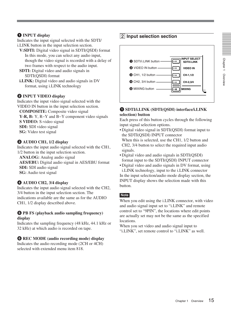 Sony DSR-2000AP User Manual | Page 15 / 150