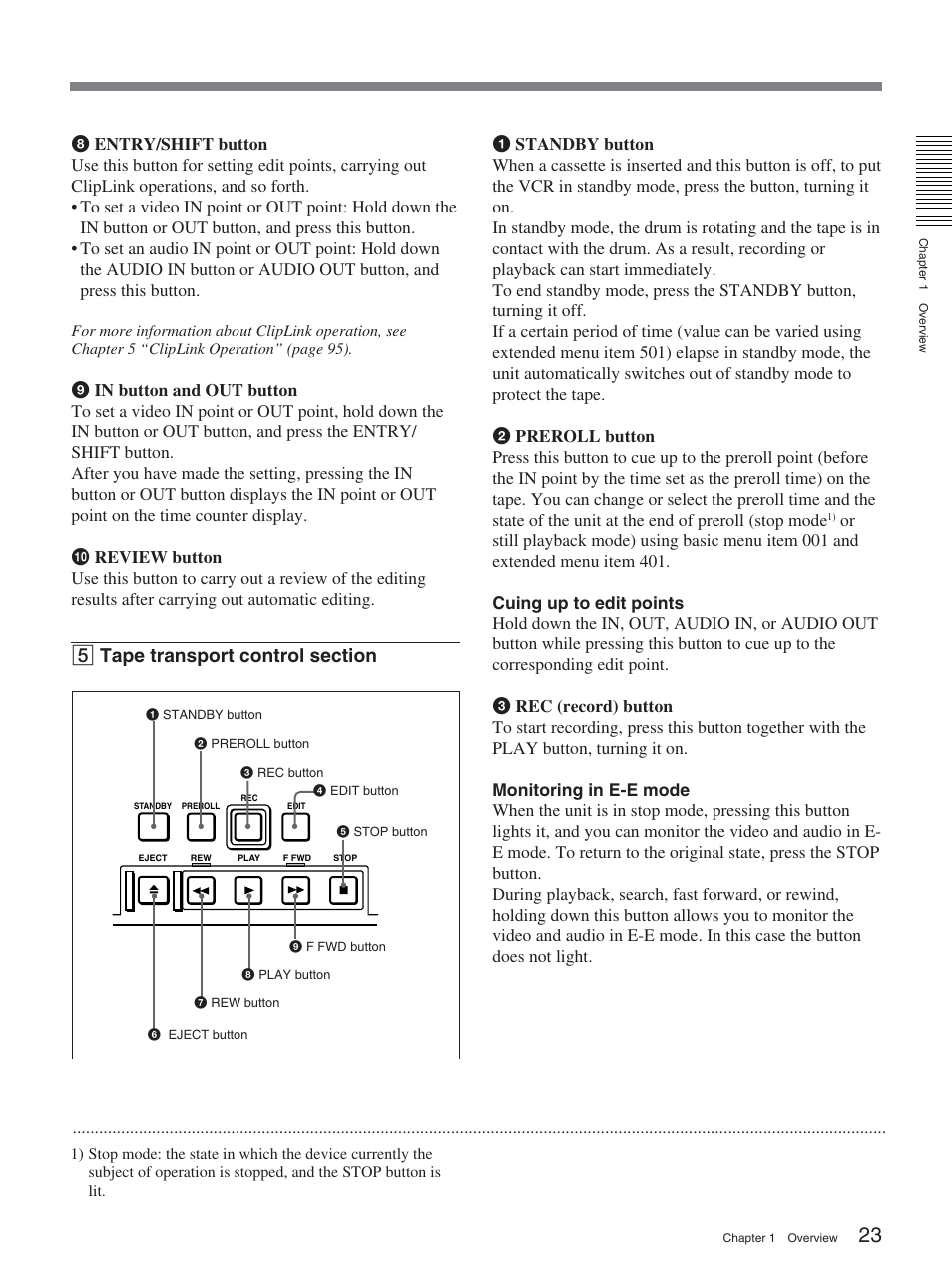 Sony DSR-2000AP User Manual | Page 23 / 150