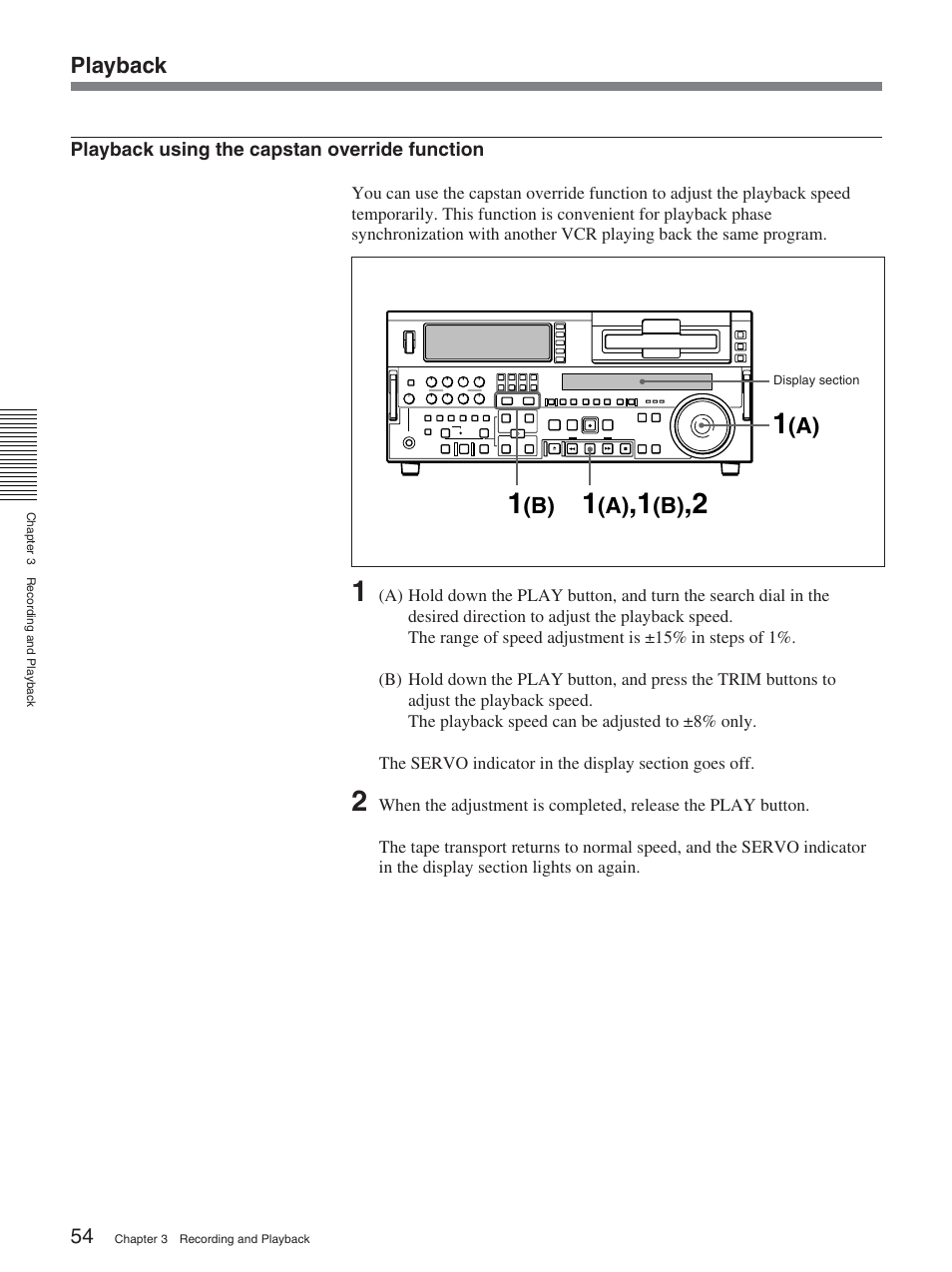 Sony DSR-2000AP User Manual | Page 54 / 150