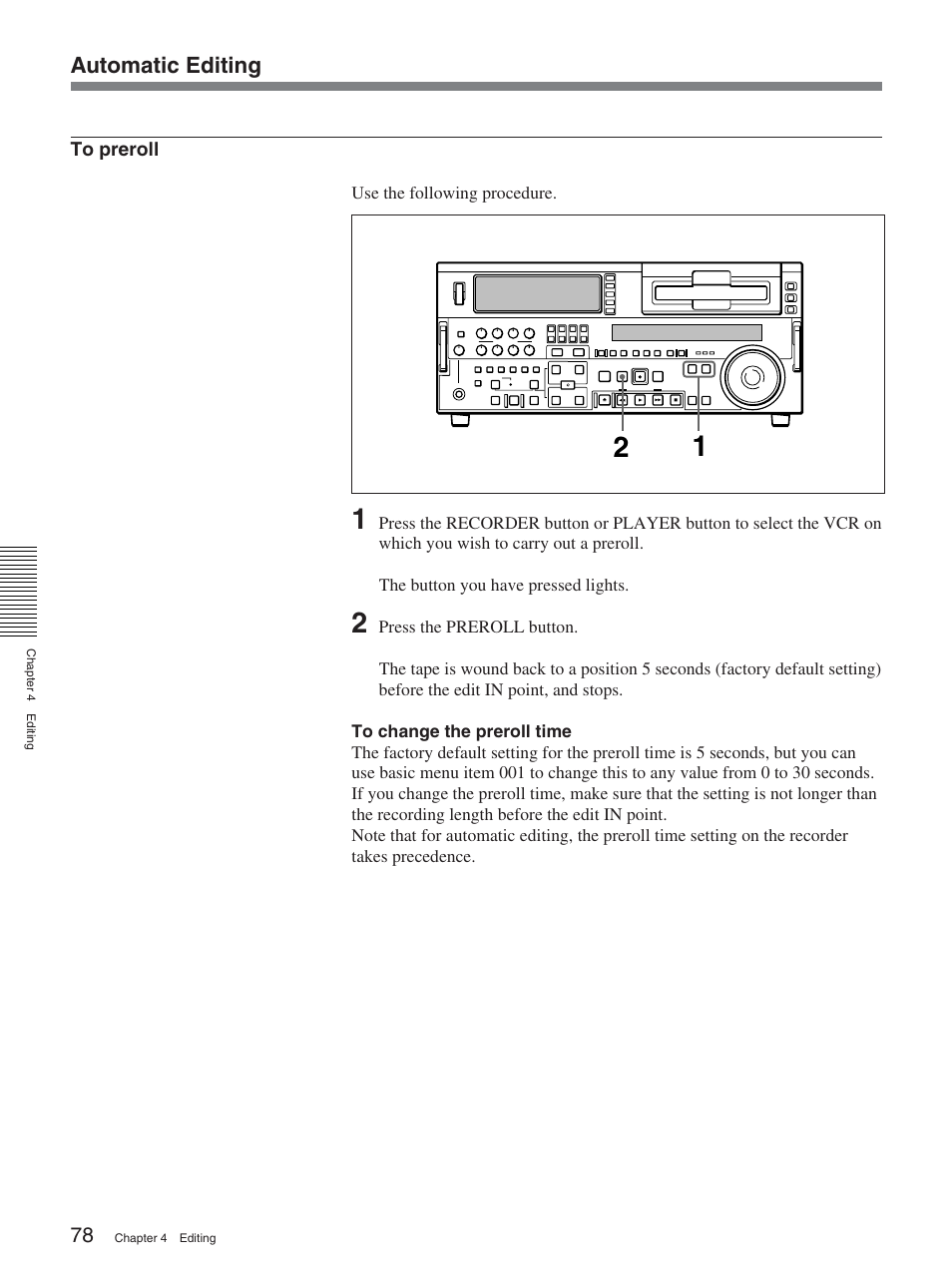 Sony DSR-2000AP User Manual | Page 78 / 150