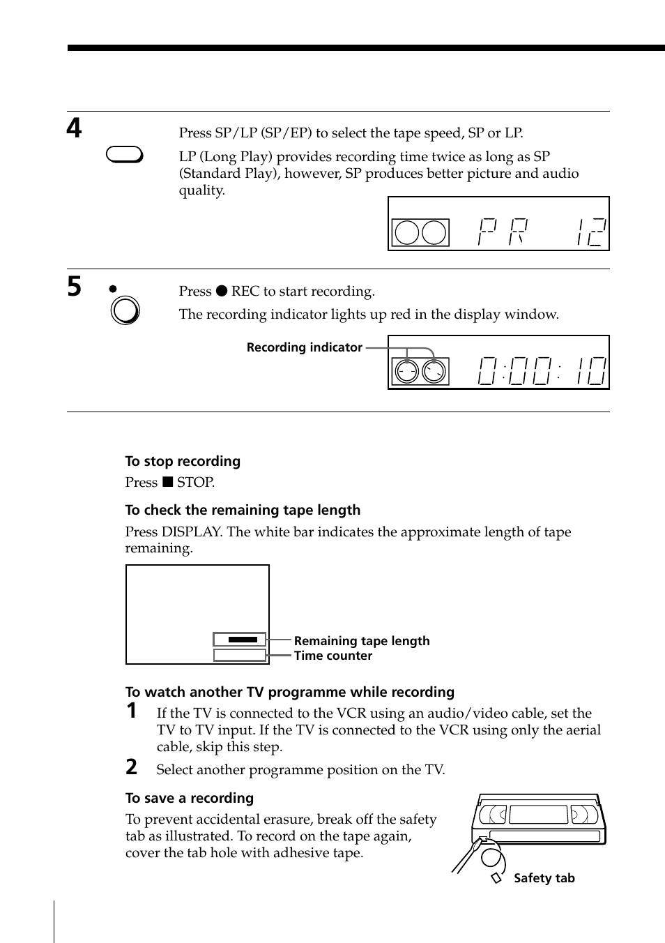 Sony SLV-ED85PS/TH User Manual | Page 24 / 59