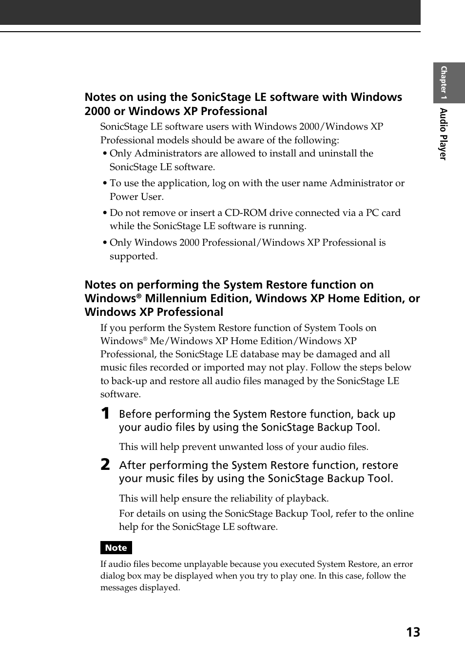 Sony PEG-T665C User Manual | Page 13 / 208