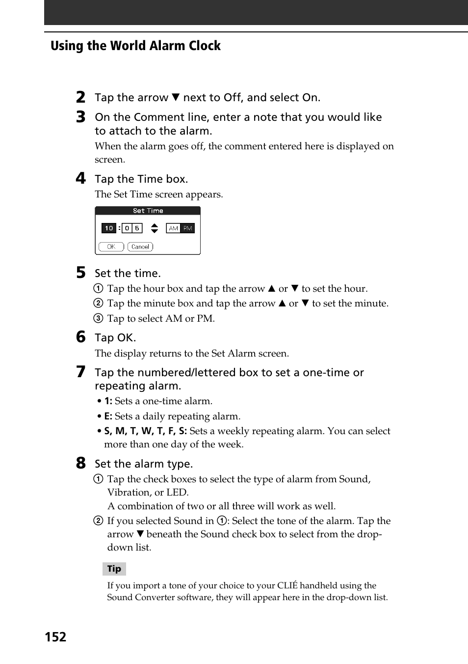 Sony PEG-T665C User Manual | Page 152 / 208