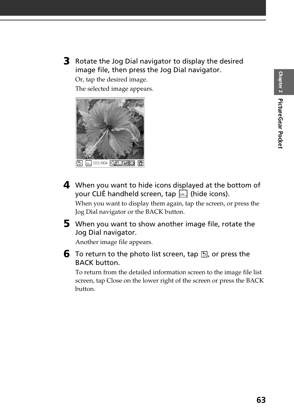 Sony PEG-T665C User Manual | Page 63 / 208