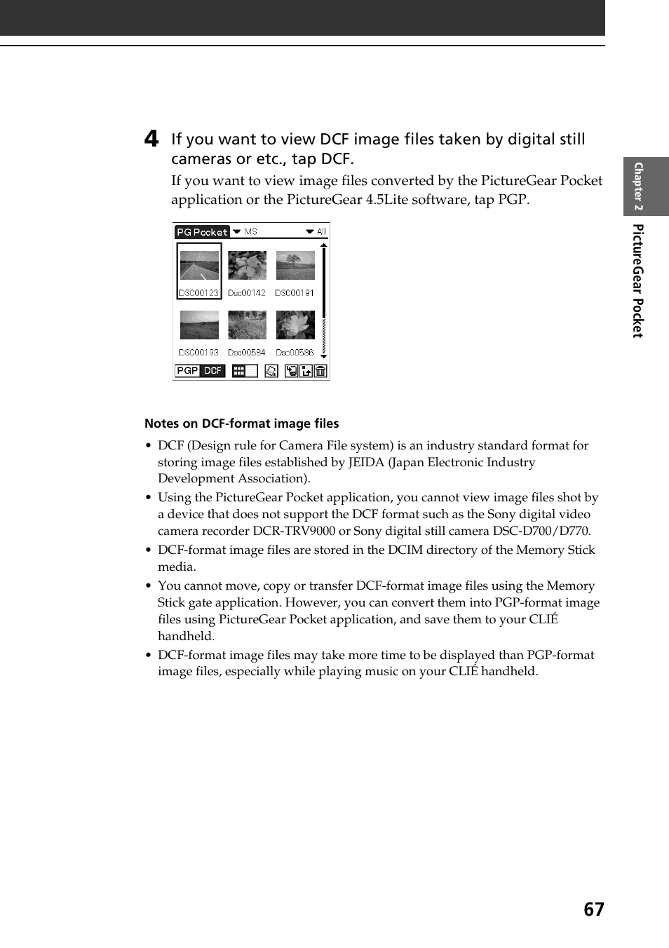 Sony PEG-T665C User Manual | Page 67 / 208