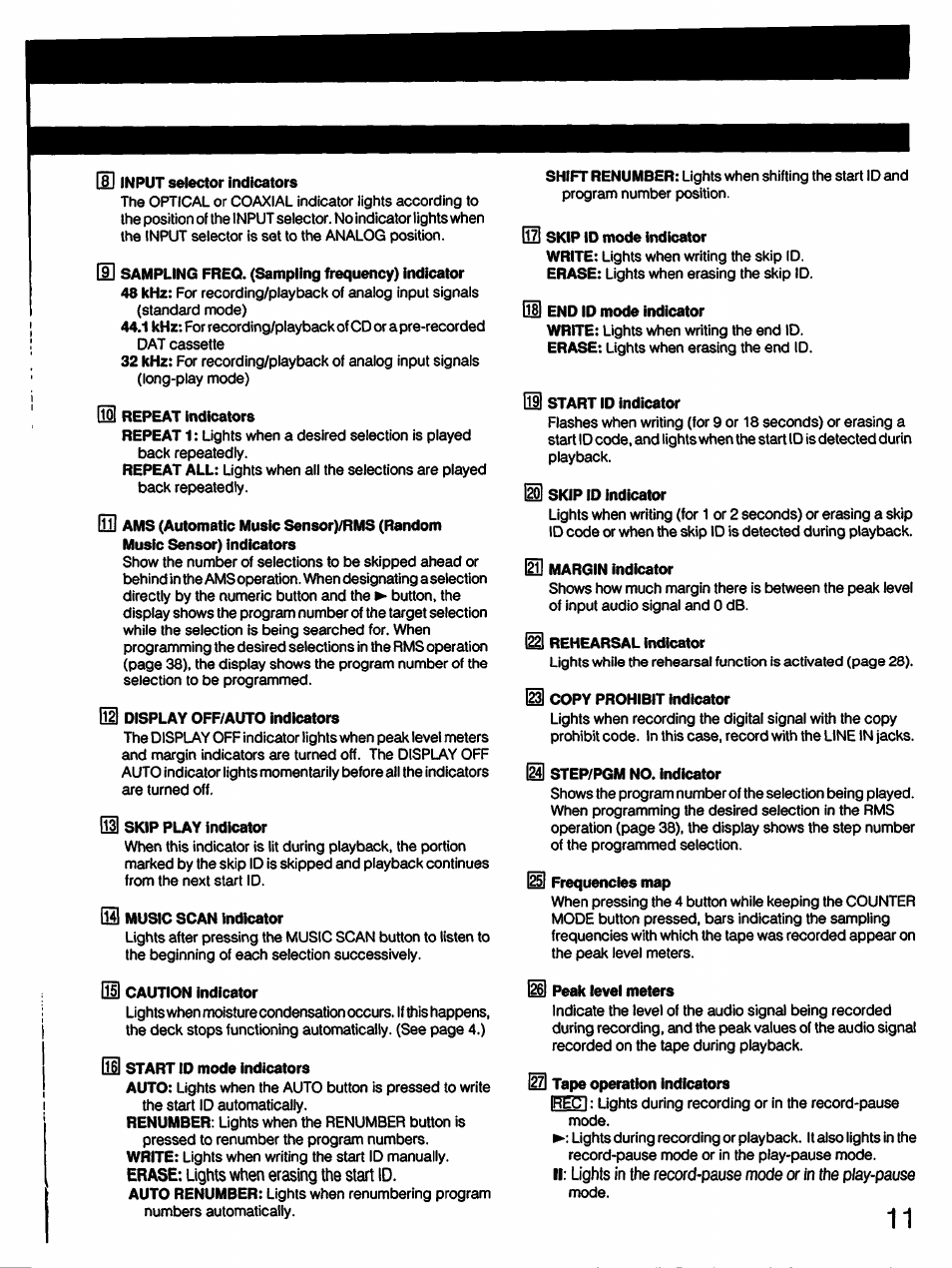 Sony DTC-57ES User Manual | Page 11 / 49