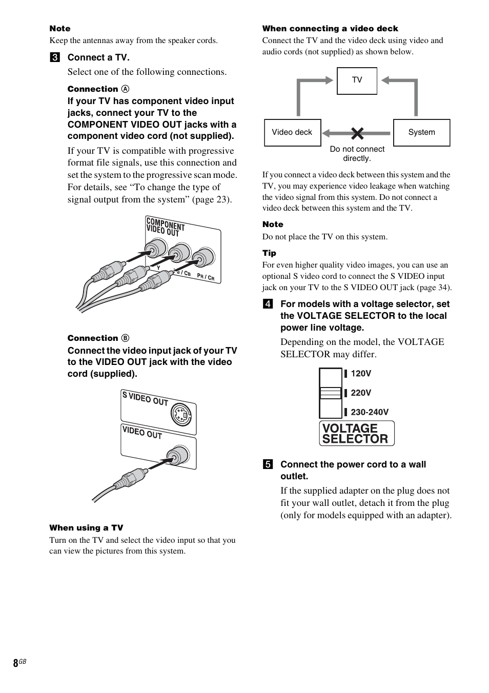 Sony CMT-DF1 User Manual | Page 8 / 52