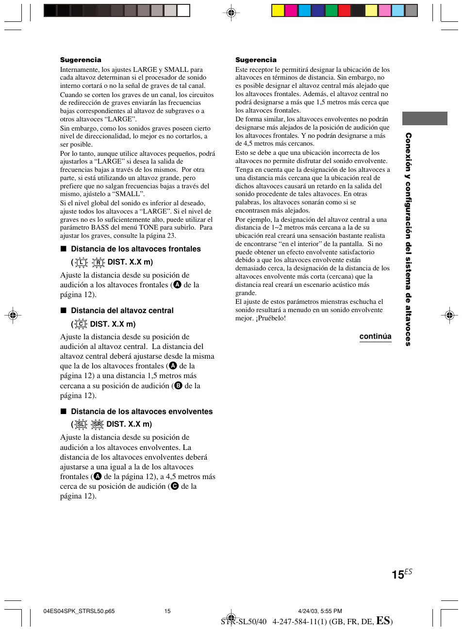 Sony TR-SL50 User Manual | Page 132 / 157