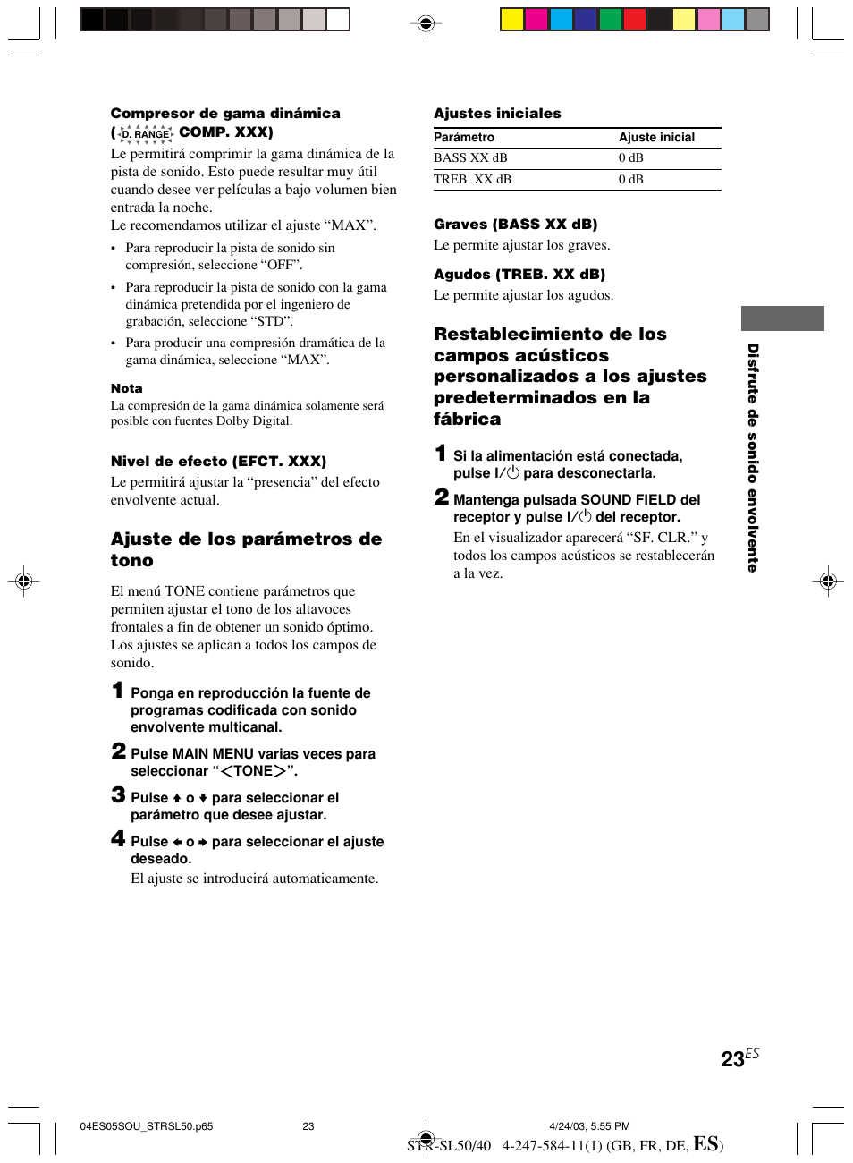 Sony TR-SL50 User Manual | Page 140 / 157