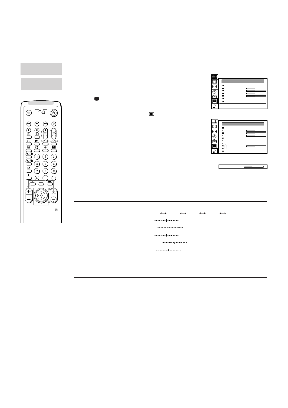 Adjusting and setting the tv using the menu, Adjusting the picture and sound, Effect of each control | Effect, Picture control sound control, Picture control | Sony KL-40WA1 User Manual | Page 16 / 123