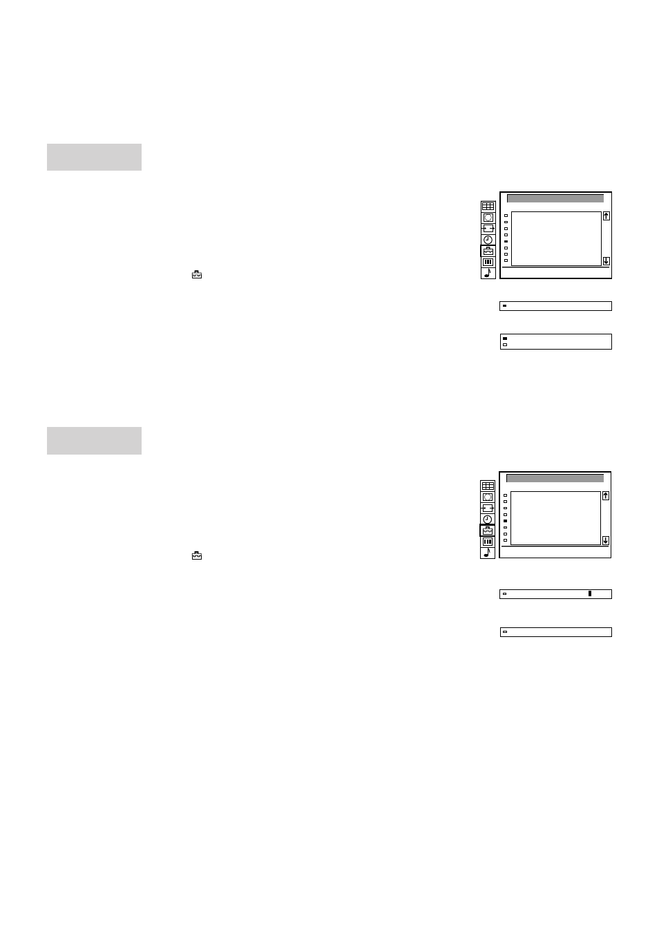 Omisión de posiciones de programa, Identificación individual de emisoras, Sintonia manual | Sony KL-40WA1 User Manual | Page 42 / 123