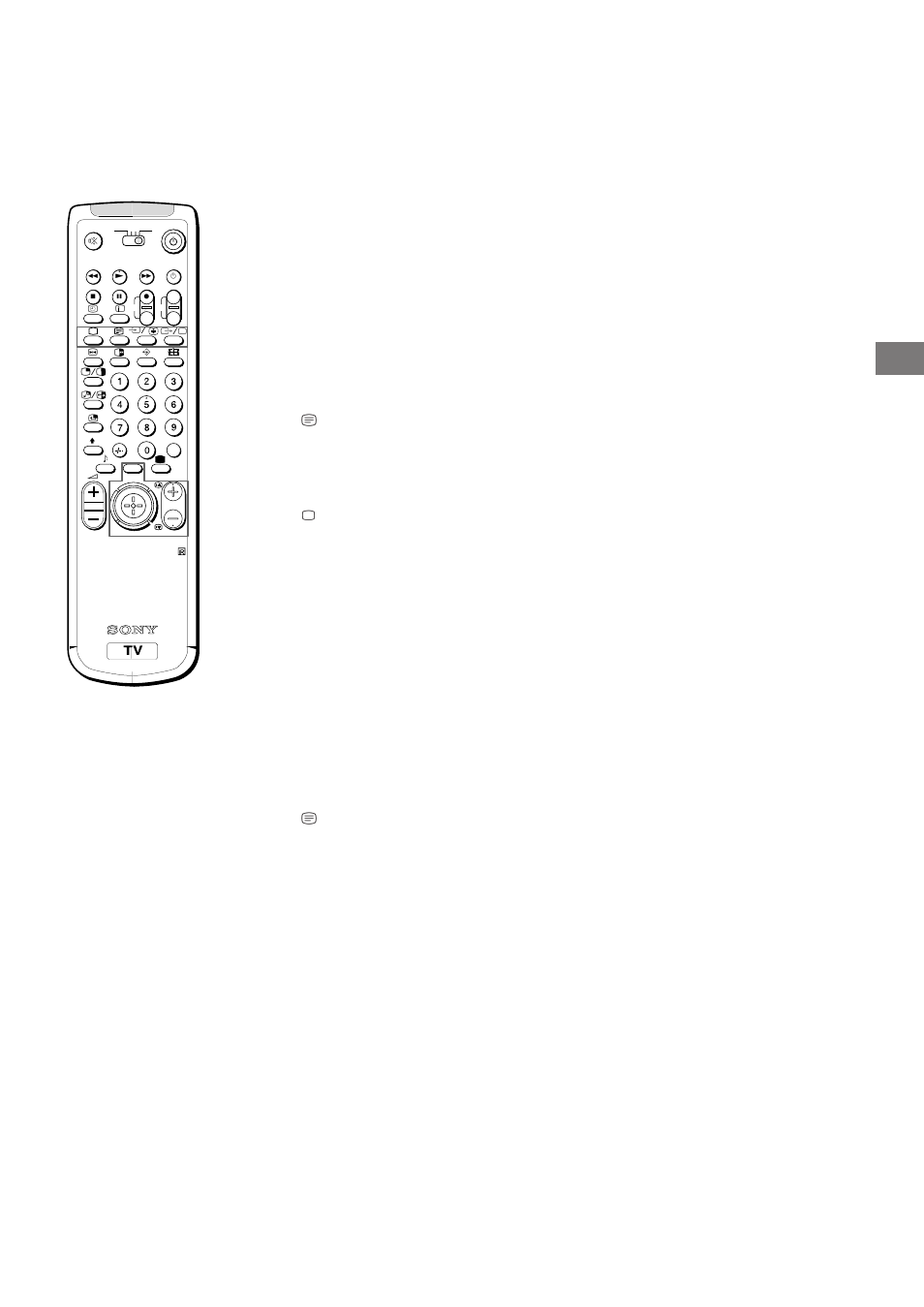 Teletexto, Funciones de acceso directo, Activación y desactivación del teletexto | Selección de una página del teletexto | Sony KL-40WA1 User Manual | Page 49 / 123