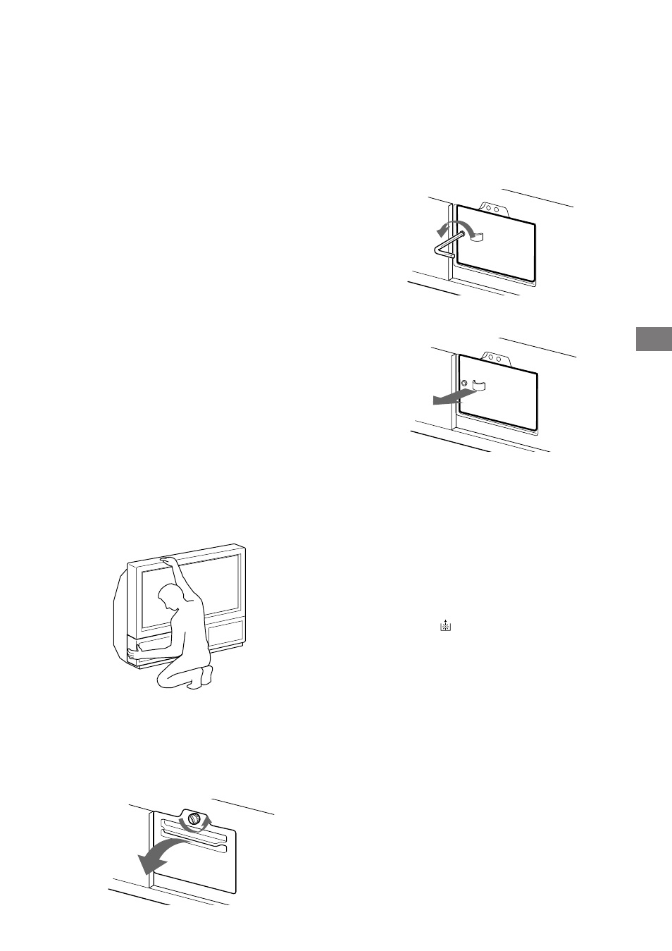 Substituir a lâmpada | Sony KL-40WA1 User Manual | Page 89 / 123