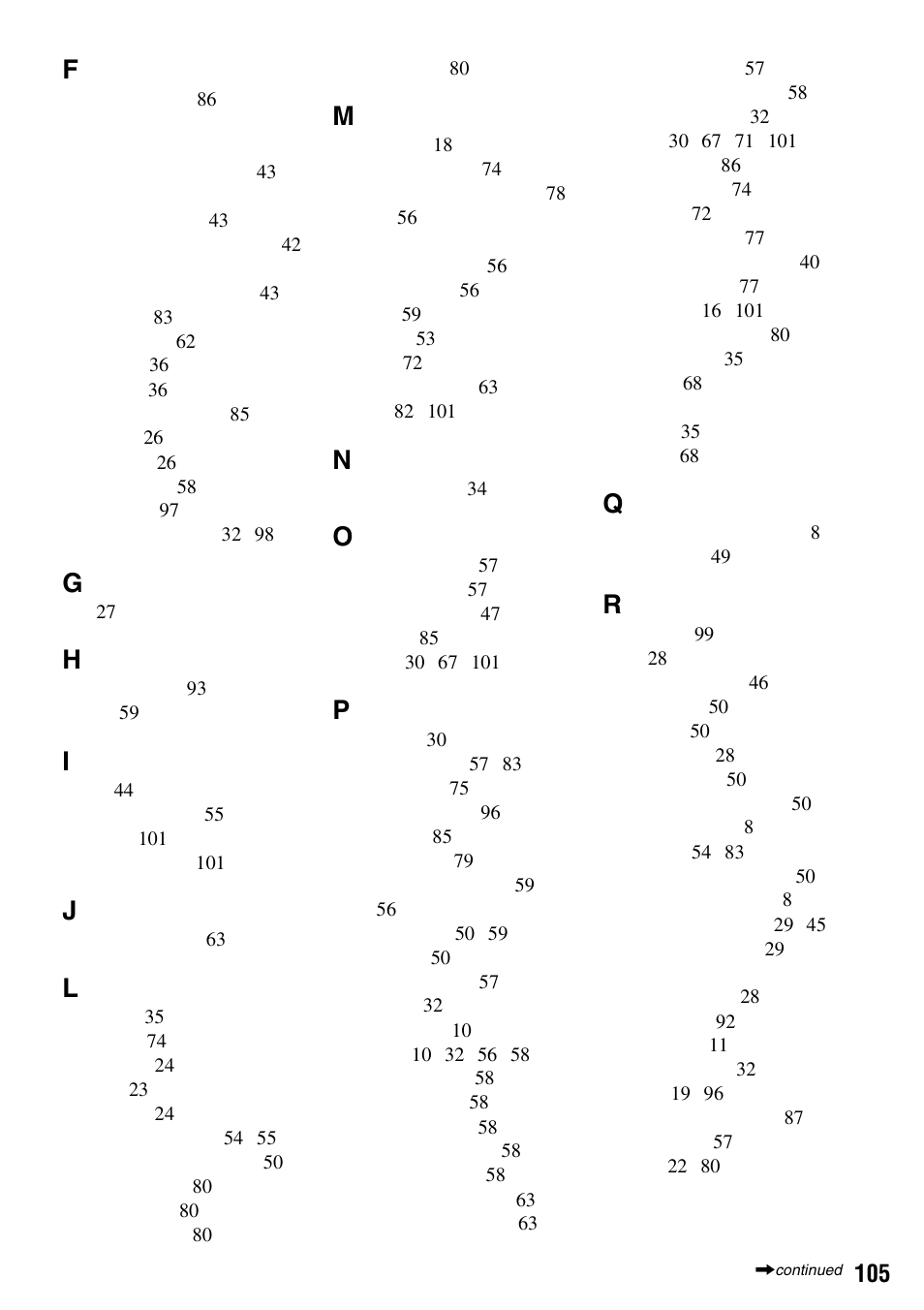 Sony RDR-GXD310 User Manual | Page 105 / 108