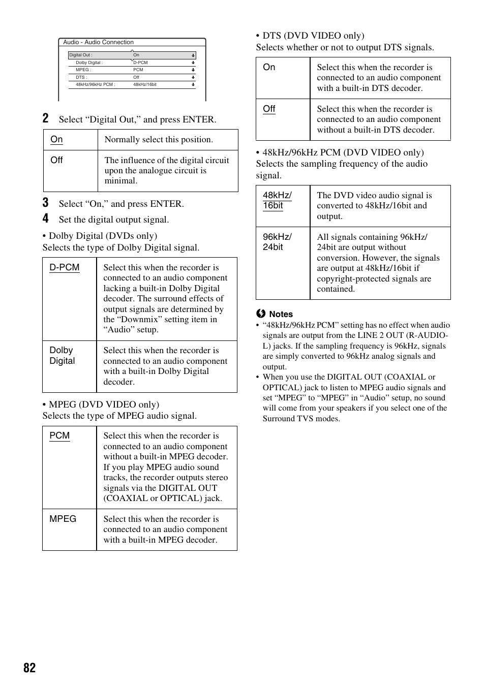 Sony RDR-GXD310 User Manual | Page 82 / 108