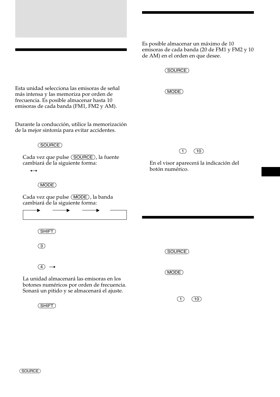 Radio | Sony CDX-C480 User Manual | Page 33 / 50