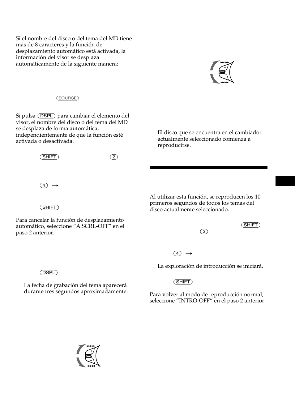 Exploración de temas | Sony CDX-C480 User Manual | Page 39 / 50
