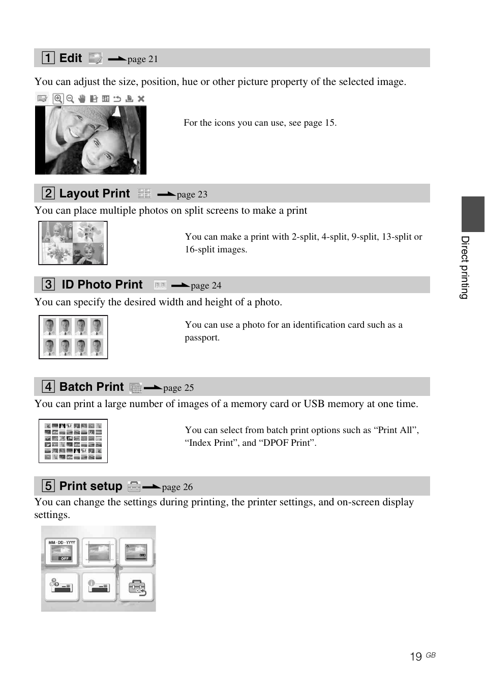 Sony DPP-FP65 User Manual | Page 19 / 72