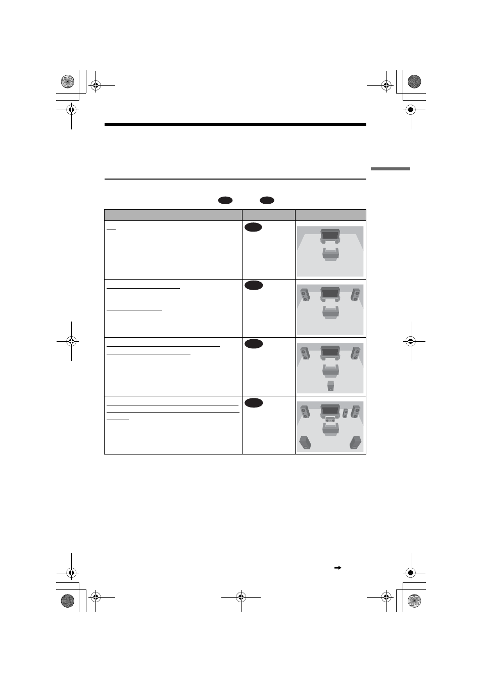 Step 4: connecting the audio cords, Select a connection | Sony DVP-NS530 User Manual | Page 19 / 76