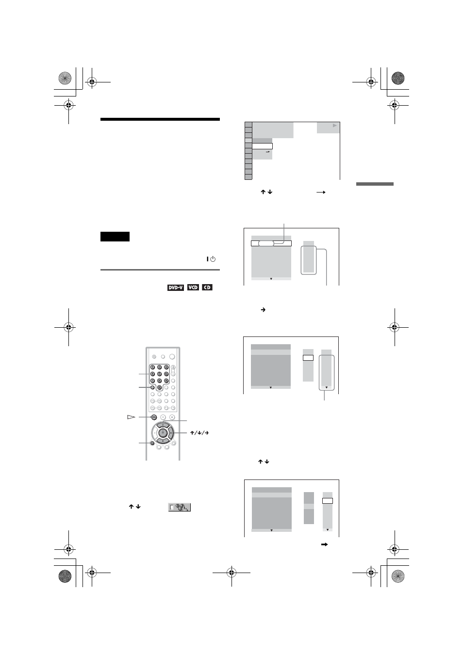 Creating your own programme (programme play), Various play mode functions (prog, Various play mode functions | Sony DVP-NS530 User Manual | Page 35 / 76