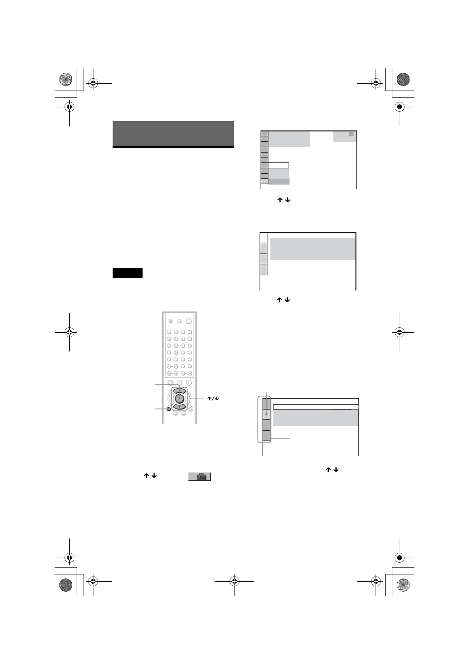 Settings and adjustments, Using the setup display | Sony DVP-NS530 User Manual | Page 62 / 76
