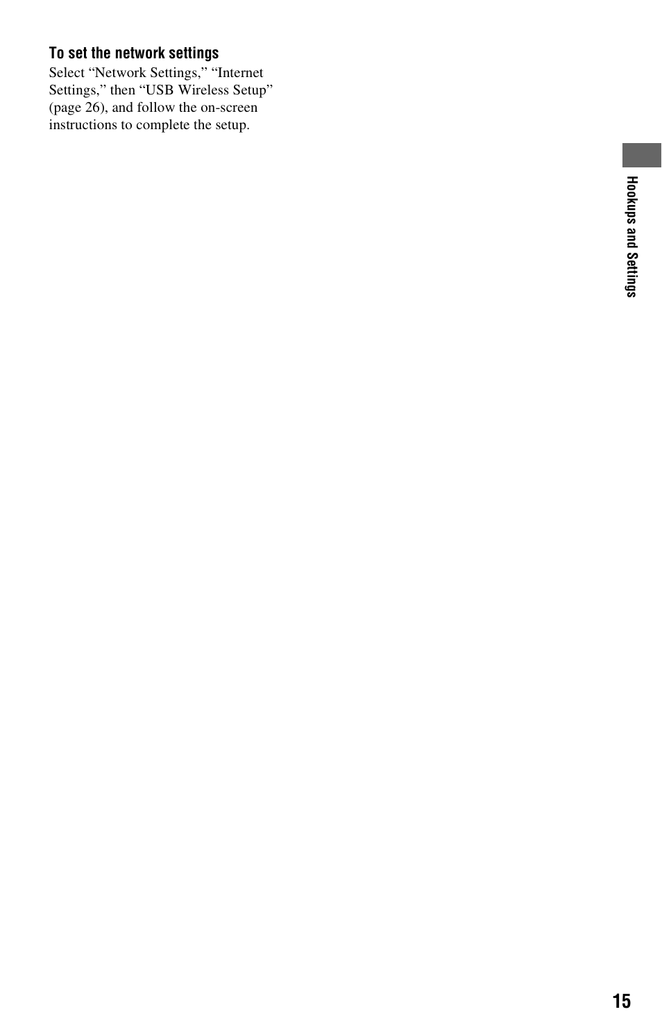 Sony BDP-S270 User Manual | Page 15 / 35