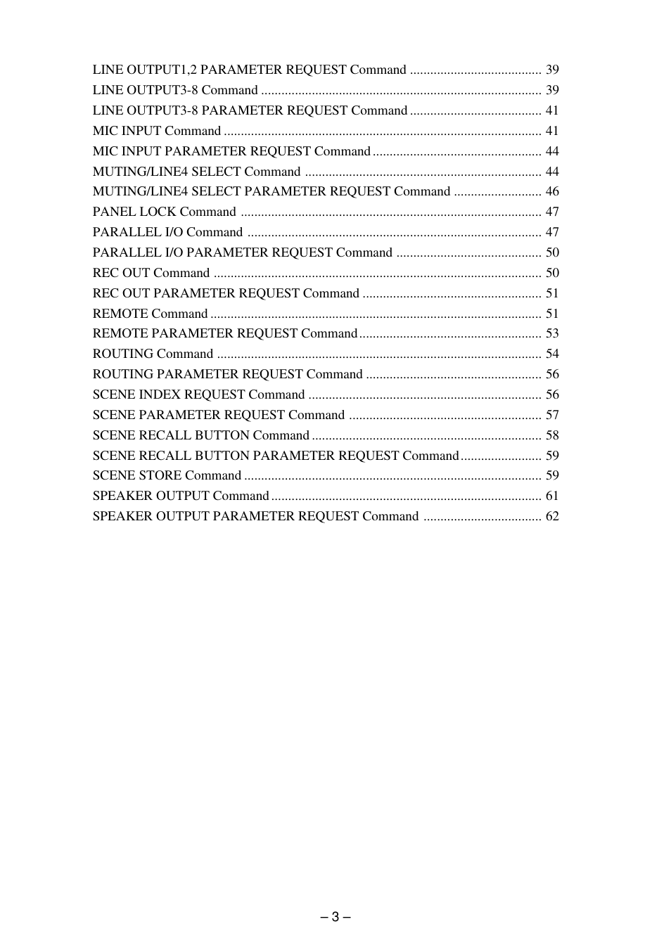 Sony RS-232C User Manual | Page 3 / 62