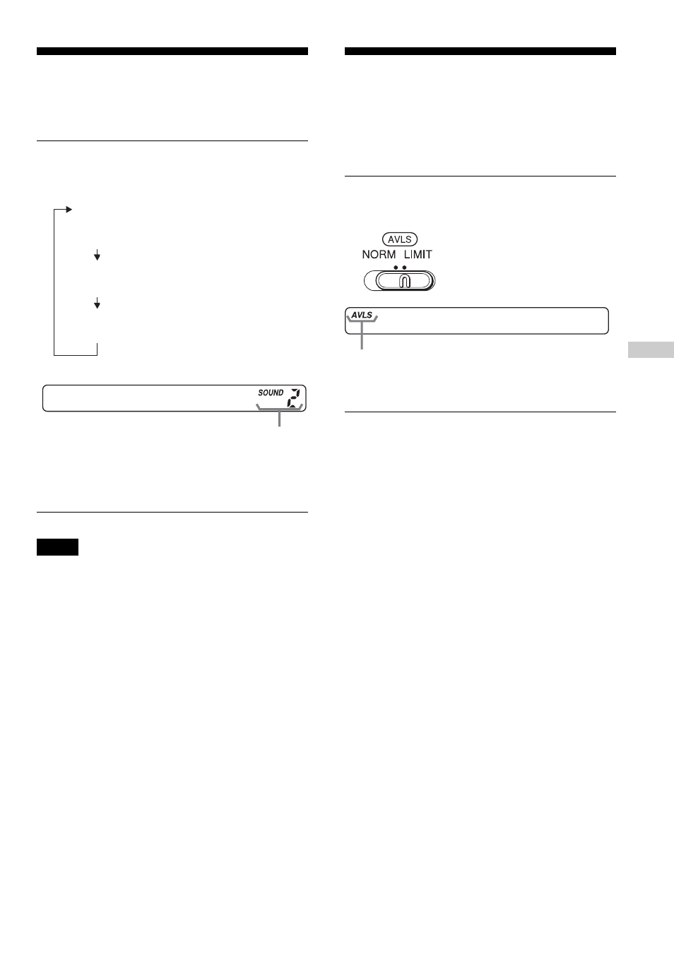 Emphasizing the bass sound (sound), Protecting your hearing (avls), 15 emphasizing the bass sound | Protecting your hearing | Sony D-EJ885 User Manual | Page 15 / 32