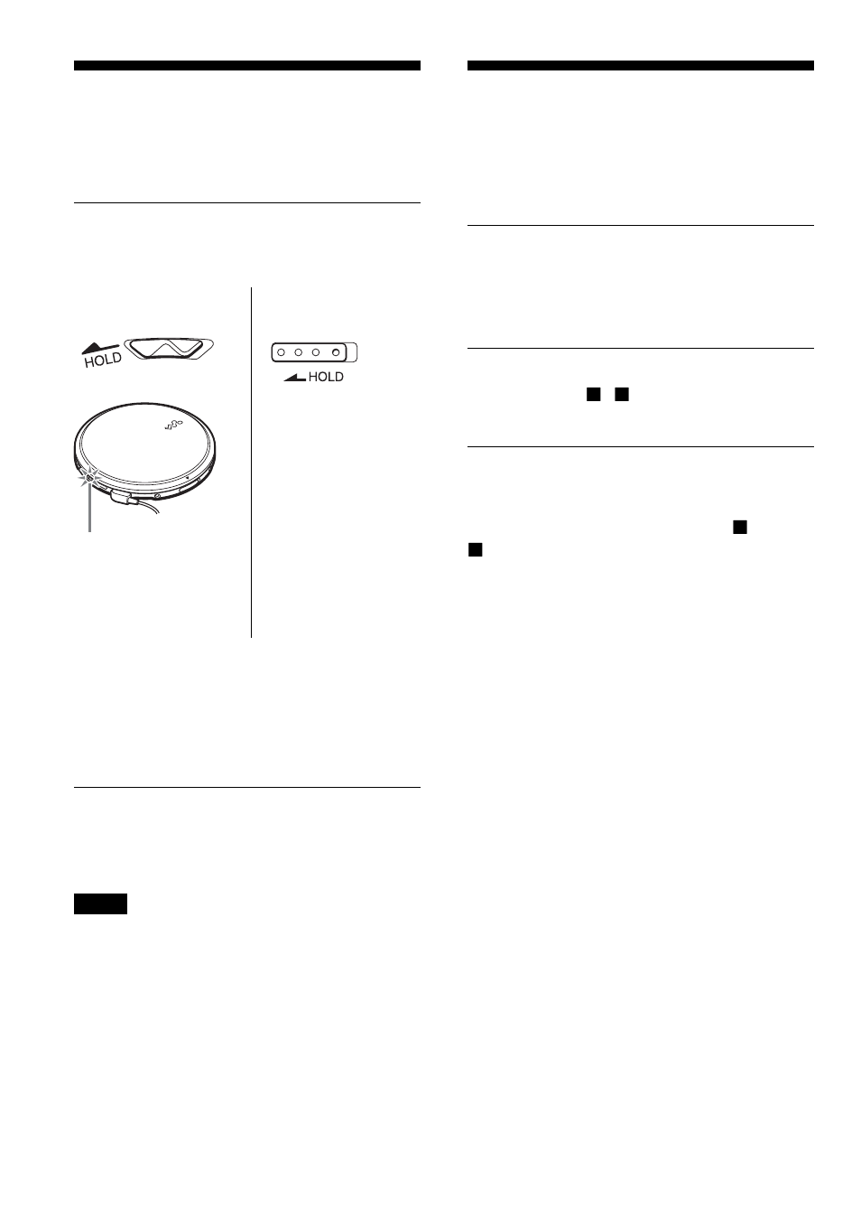 Locking the controls (hold), Turning off the operation beep sound, 16 locking the controls | Sony D-EJ885 User Manual | Page 16 / 32