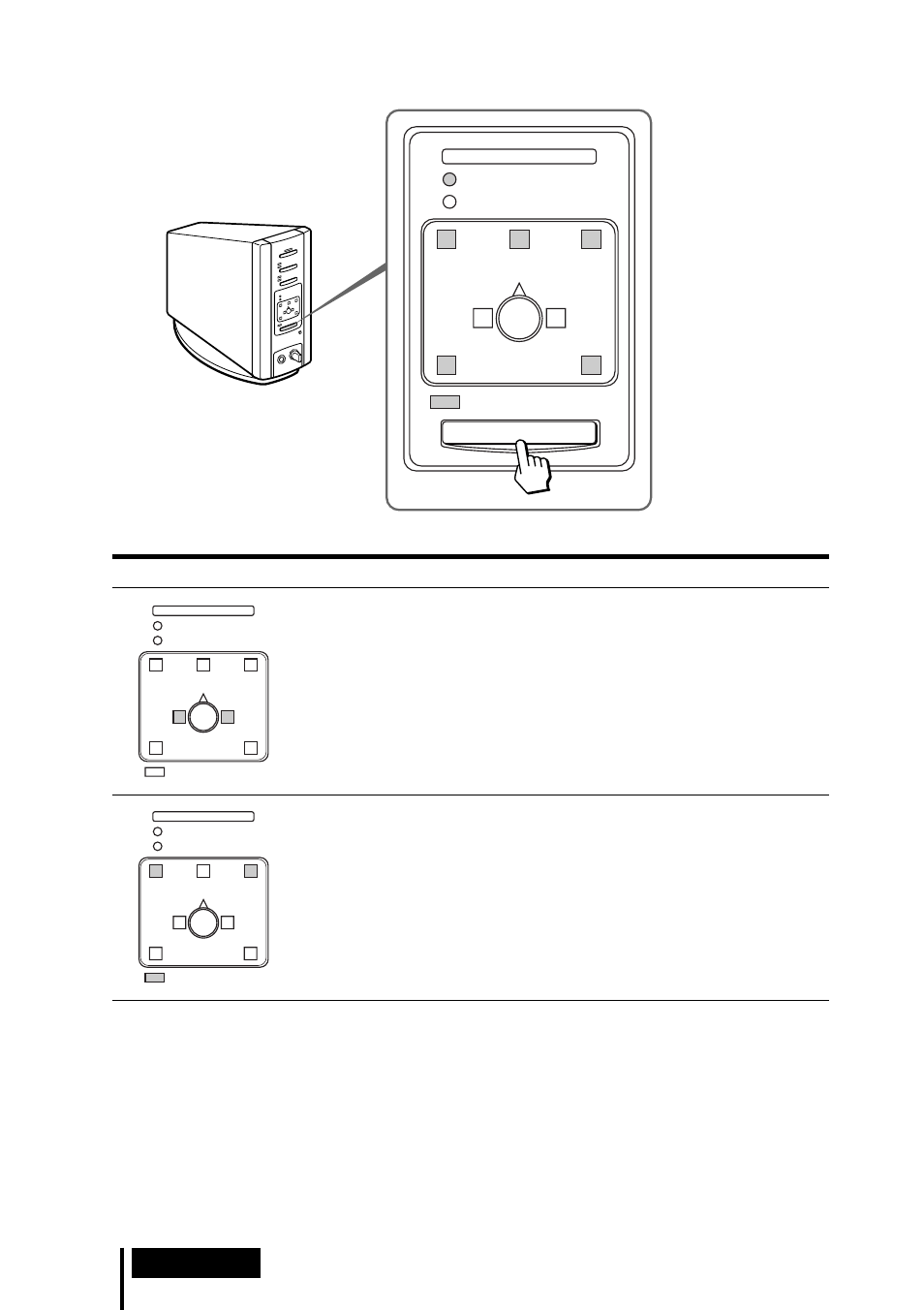 Operación, Lc r ls rs | Sony MDR DS5000 User Manual | Page 106 / 116