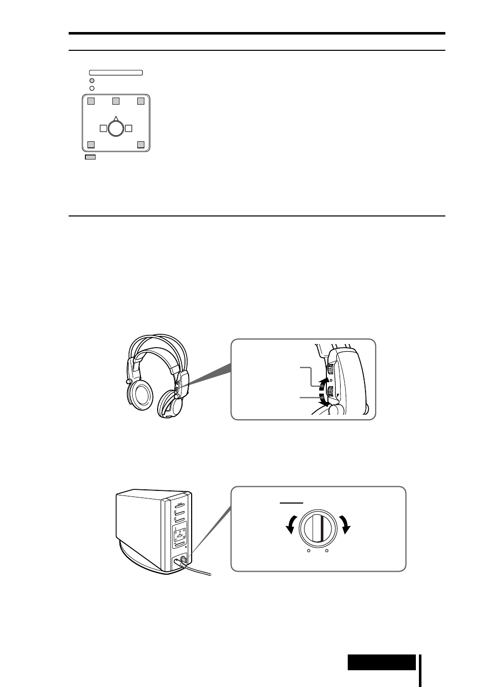 Operación, Continúa) | Sony MDR DS5000 User Manual | Page 107 / 116