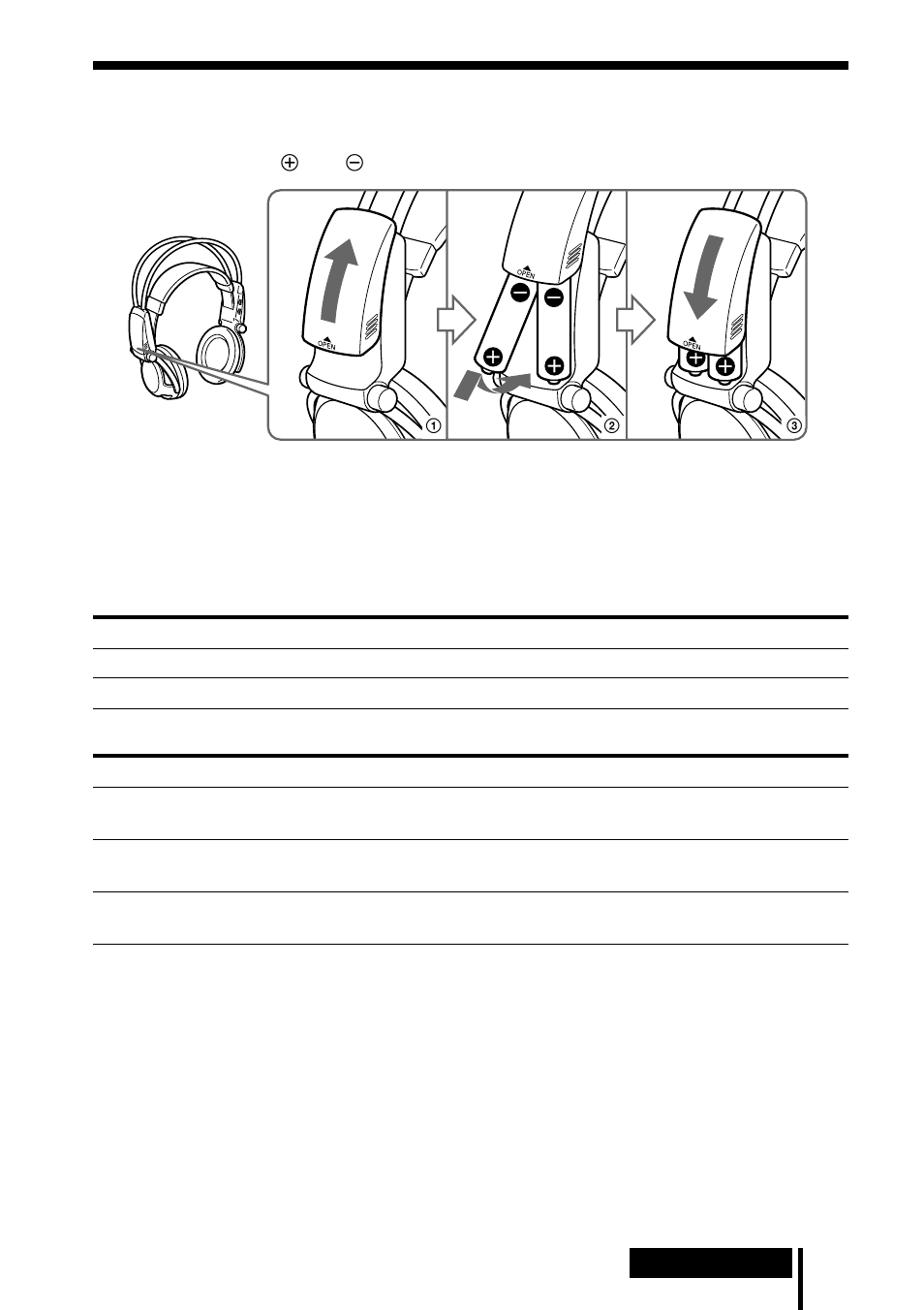 Einlegen der batterien in den kopfhörer | Sony MDR DS5000 User Manual | Page 73 / 116