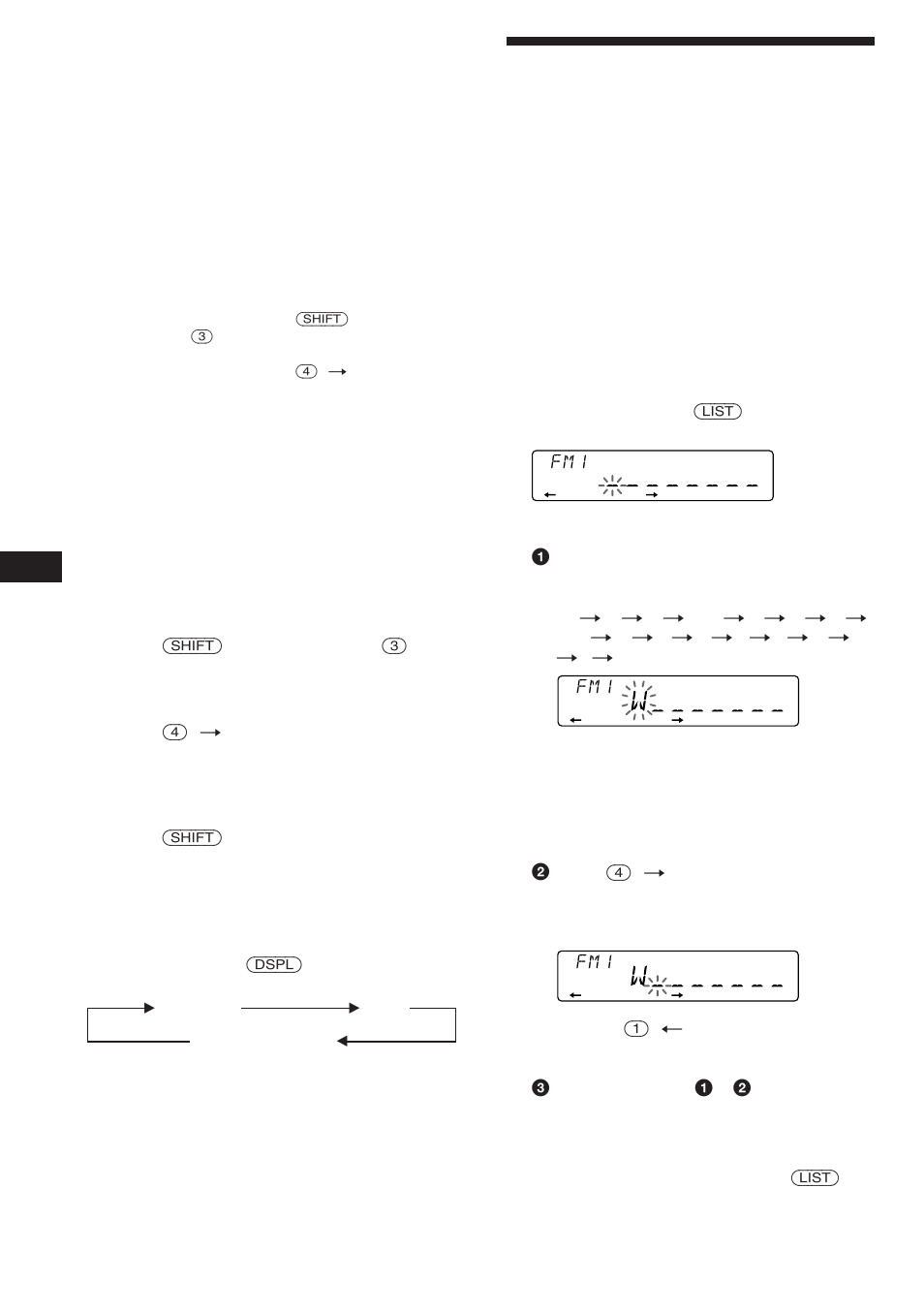 Almacenamiento de nombres de emisoras | Sony CDX-4480ESP User Manual | Page 28 / 38
