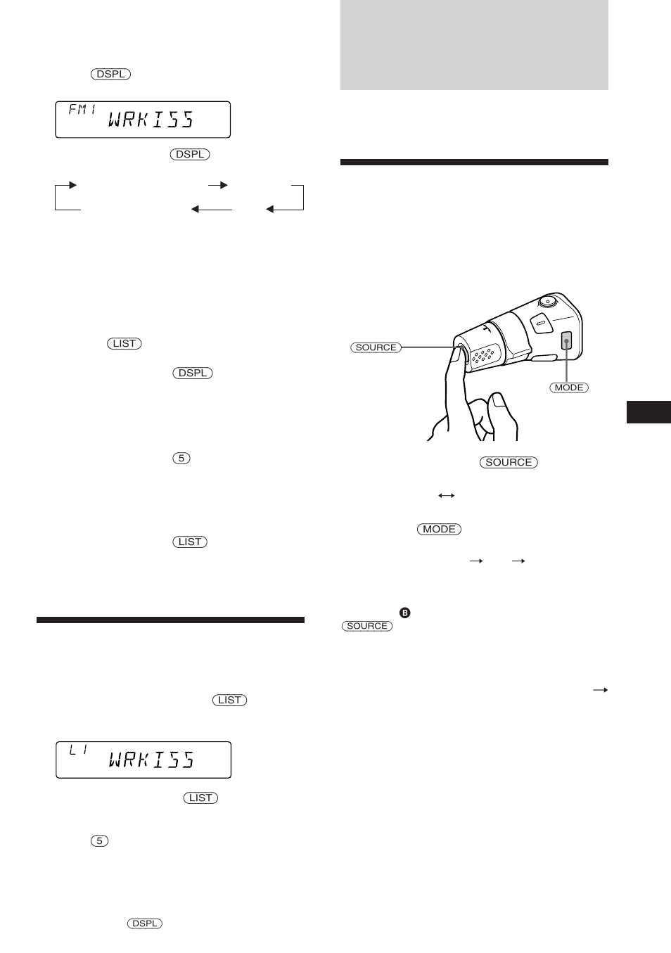 Otras funciones, Uso del mando rotativo, Localización de una emisora por su nombre | Sony CDX-4480ESP User Manual | Page 29 / 38