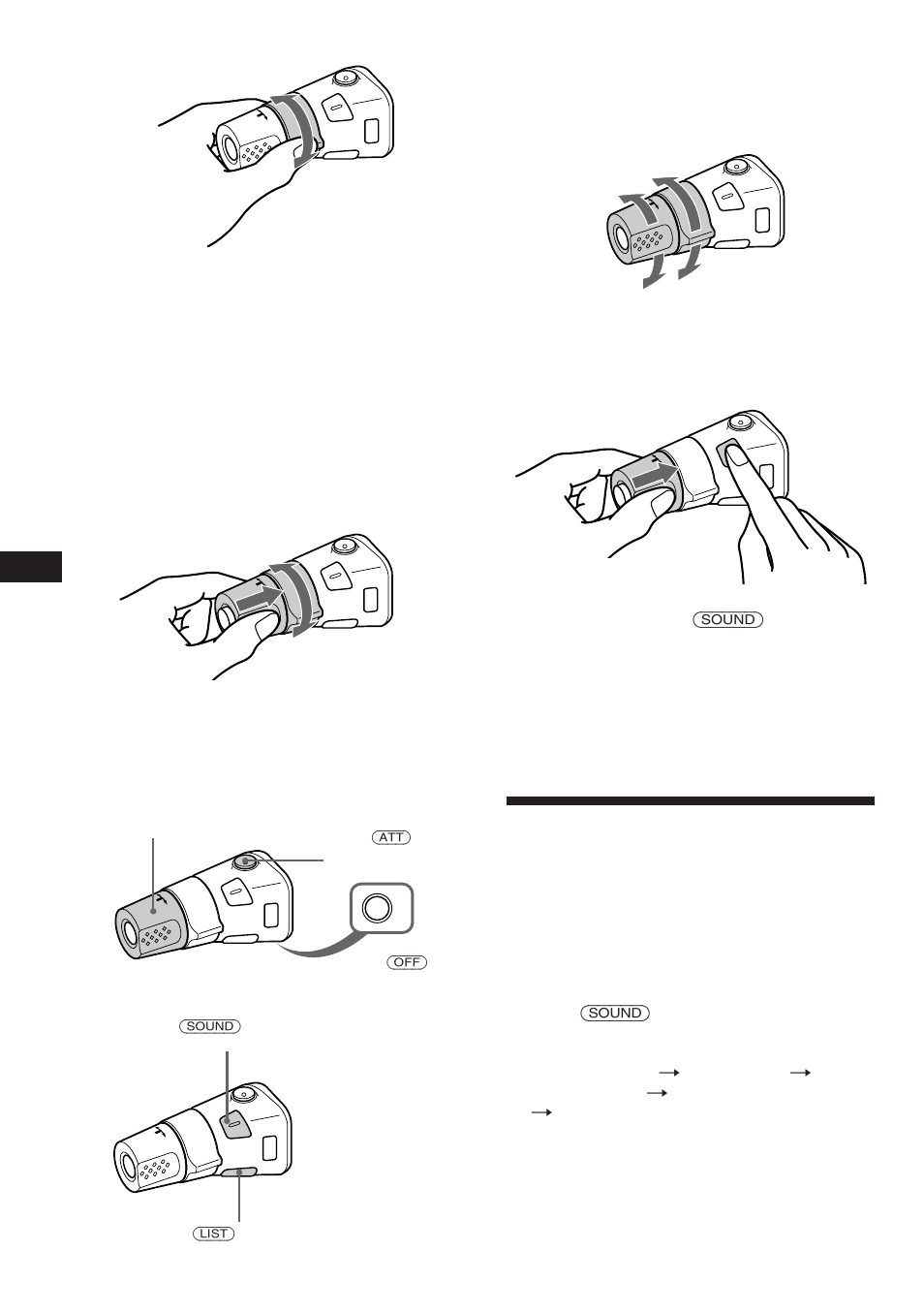 Ajuste de las características de sonido | Sony CDX-4480ESP User Manual | Page 30 / 38